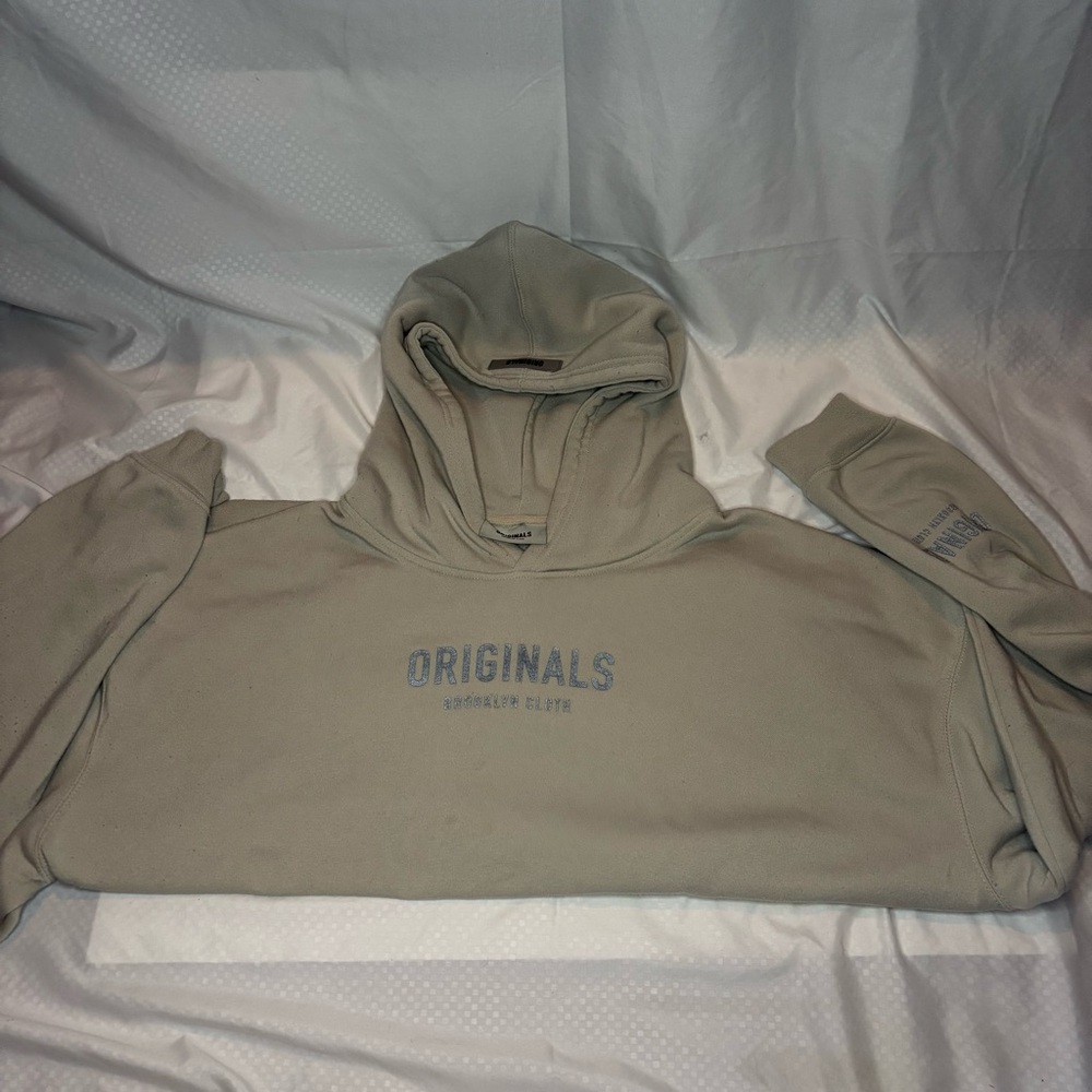 Brooklyn Cloth Men's Hoodie - Cream